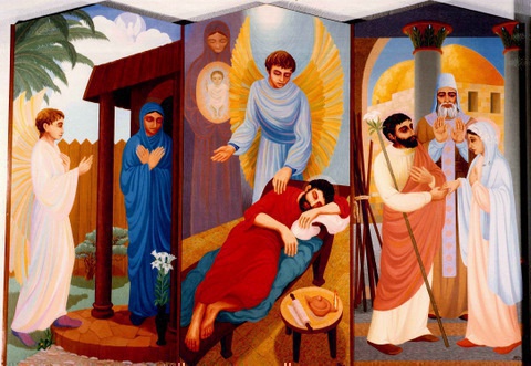 Mary Virginia Marelli painting